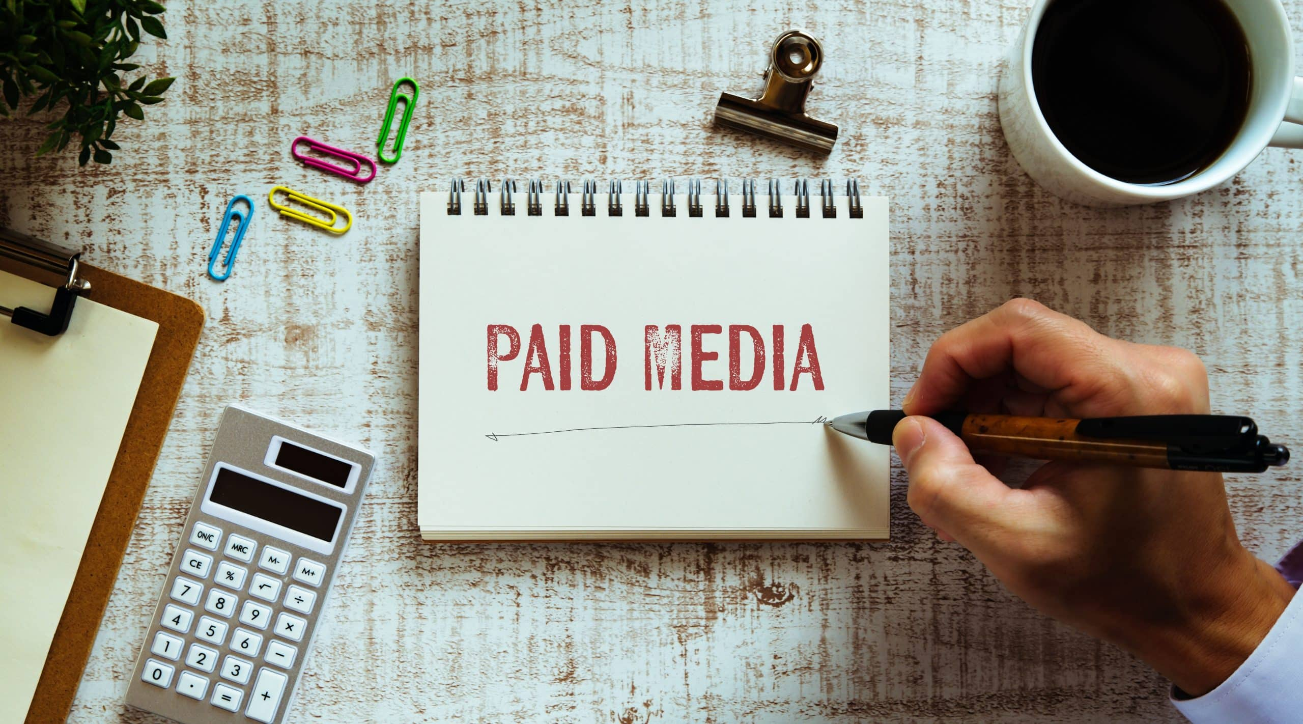 Paid media performance dashboard