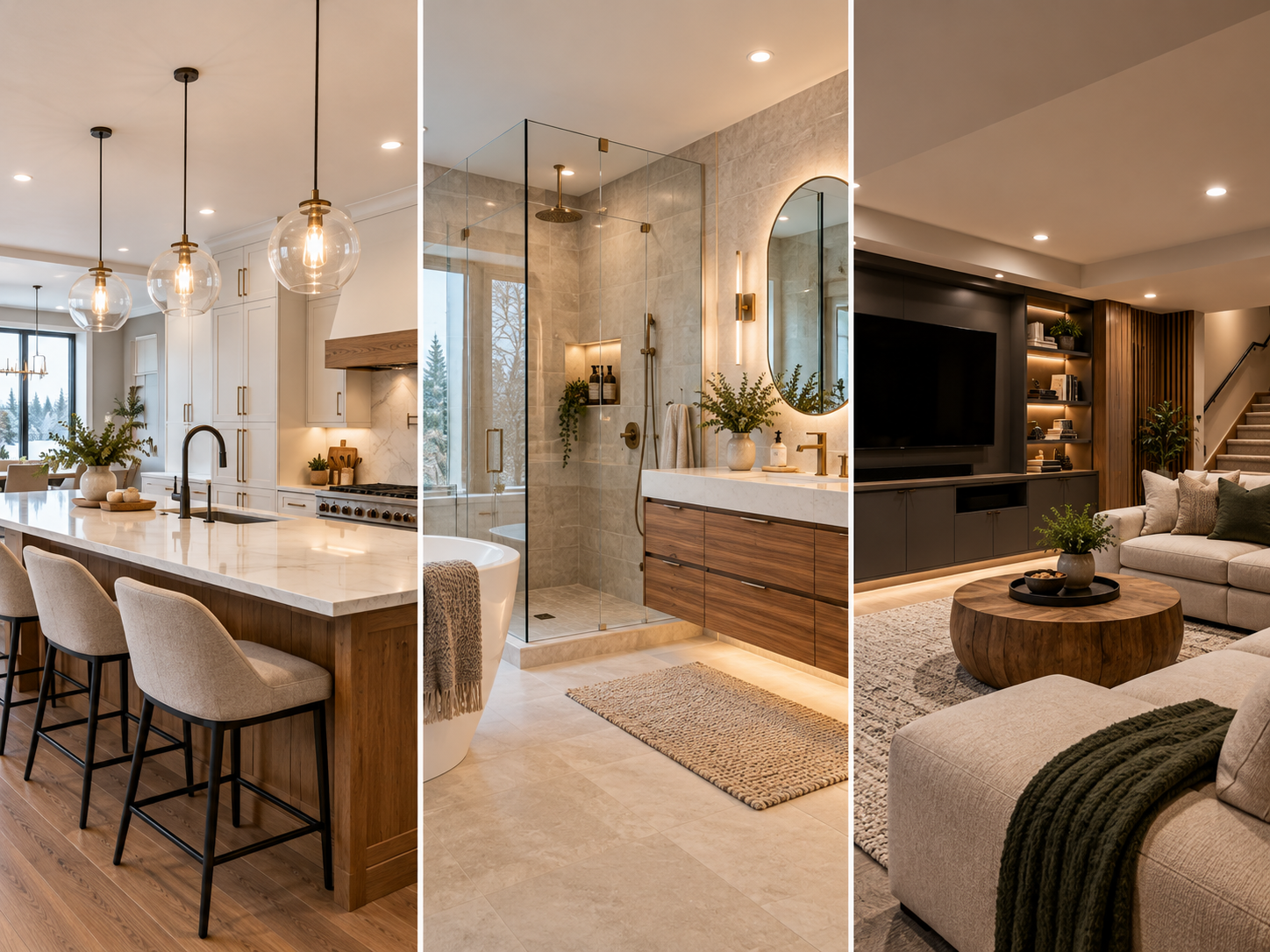 Kitchen bathroom and basement design gallery